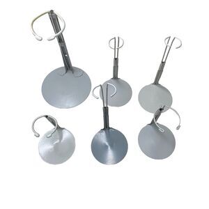 Doll Stands set of 6 Metal for dolls and Bears Kaiser